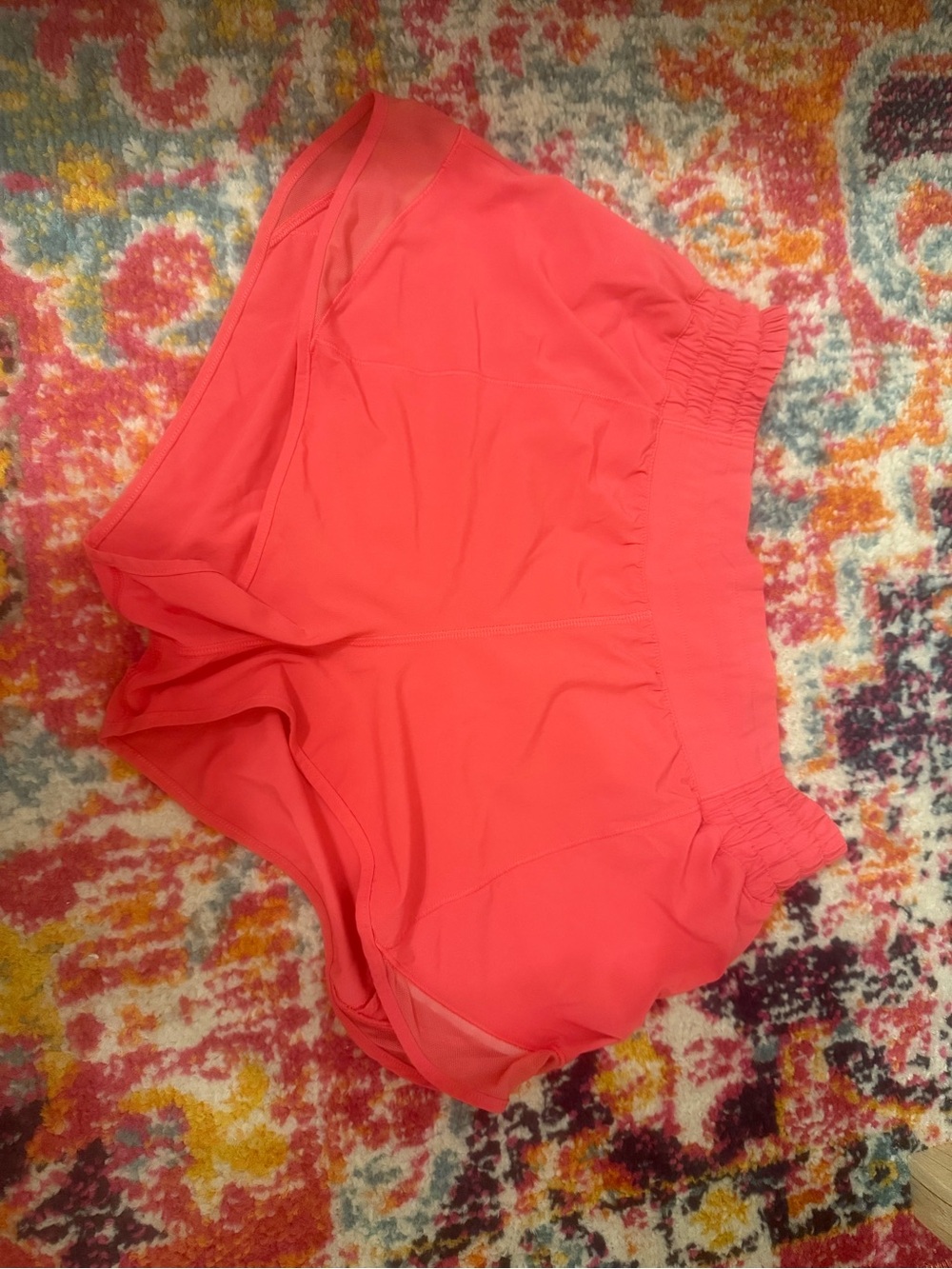 lululemon athletica Coral Pink Running Shorts